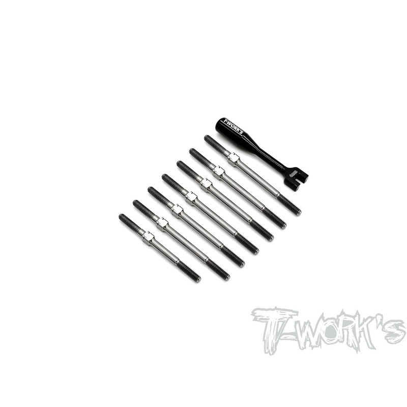 TB-224 64 Titanium Turnbuckle Set ( For Xray XB4'21 )