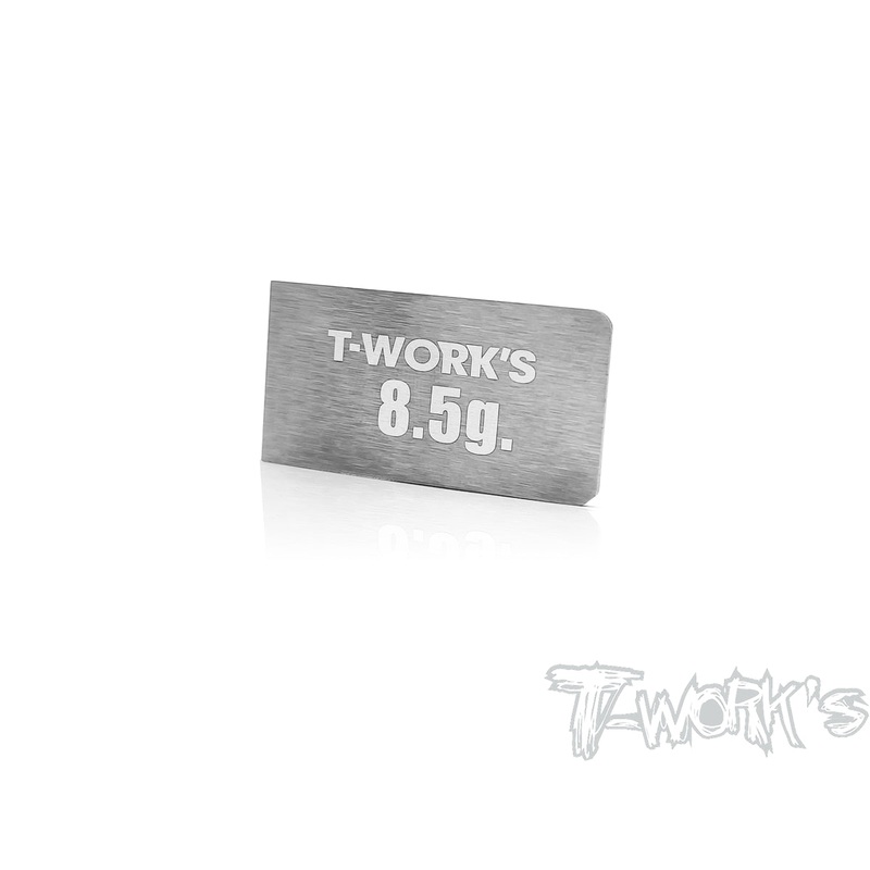 TE-207-C Adhesive Type 8.5g Tungsten Balance Weight  ( For Xray T4'20  )
