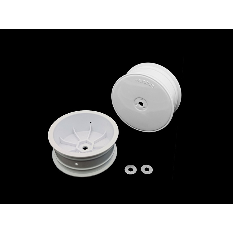 TE-226-A  2.2" 12mm Hex 4WD Front Wheel ( For Xray XB4'20/TLR22X-4 )IFMAR 2019 Approve