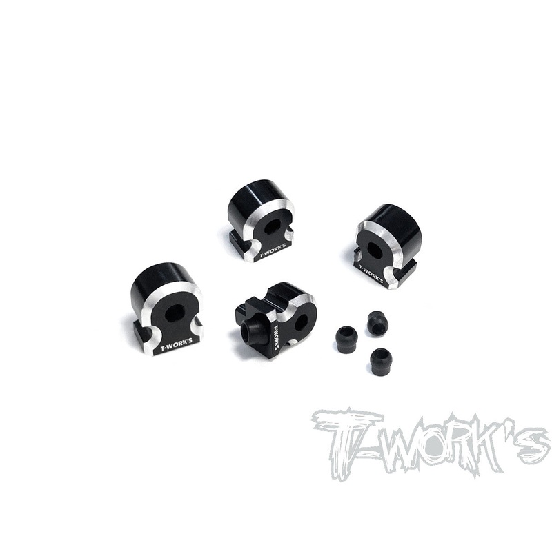 TE-TC01-H Alum. Suspension Mount ( For Tamiya TC-01/M07) 4pcs.