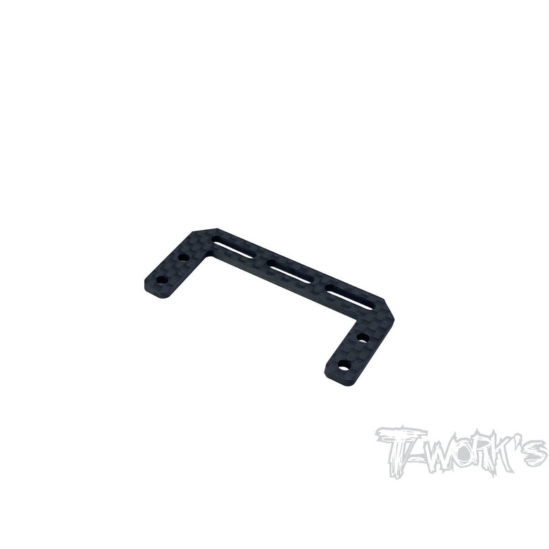 TE-TC01-I Graphite Servo Mount Plate( For Tamiya TC-01 )