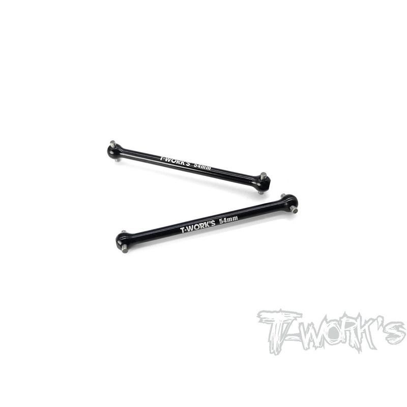 TE-TC01-L 7075-T6 Alum Propeller Shaft 54mm ( For Tamiya TC-01 ) 2pcs.