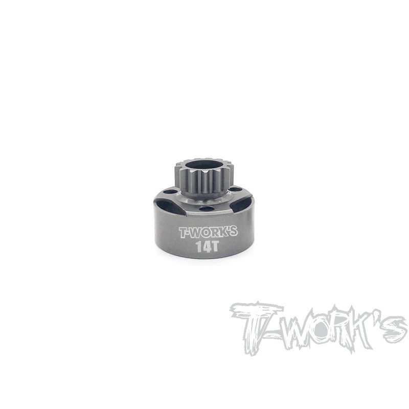 TG-064 1/8 Buggy Light Weight Clutch Bell 13T /14T