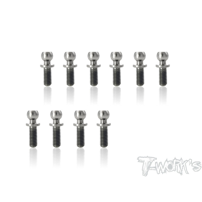 TP-127 64 Titanium Ball End set ( For Xray X12 2021EU / X12 2021 US )