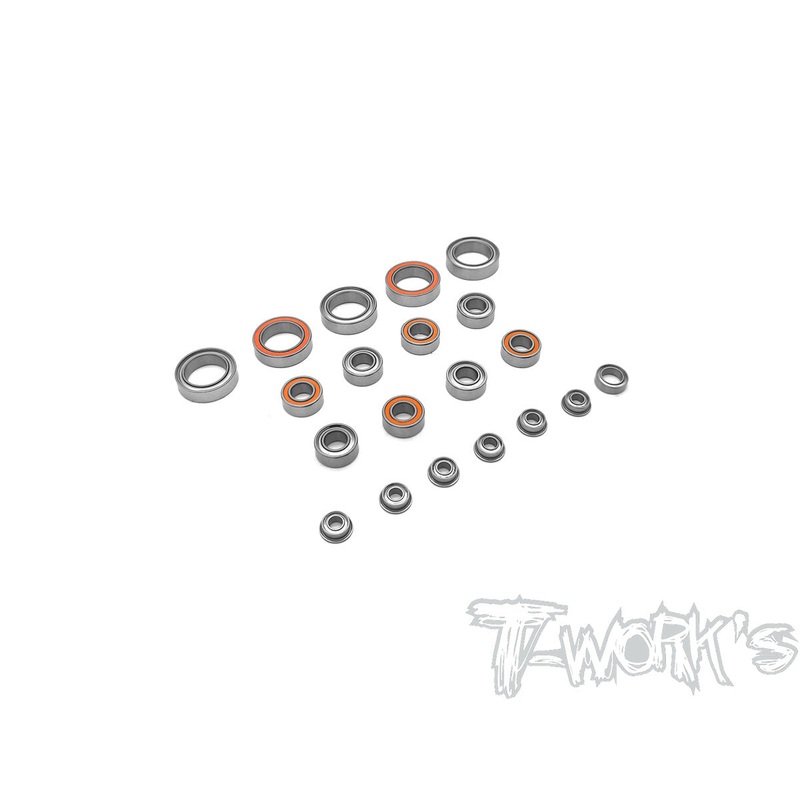 BBS-X20mini Precision Ball Bearing Set  ( For Serpent X20 mini )20pcs.