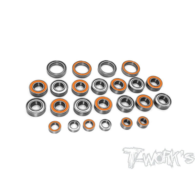BBS-XB8'21 Precision Ball Bearing Set  ( For Xray XB8 2021 ) 24pcs.