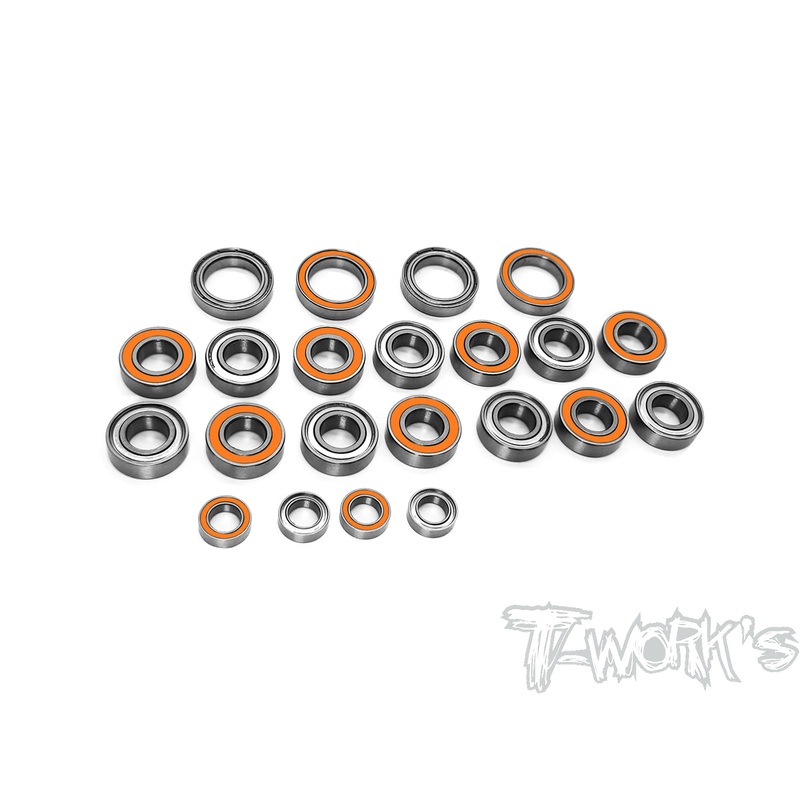 BBS-XB8E'21 Precision Ball Bearing Set  ( For Xray XB8E 2021 ) 22pcs.