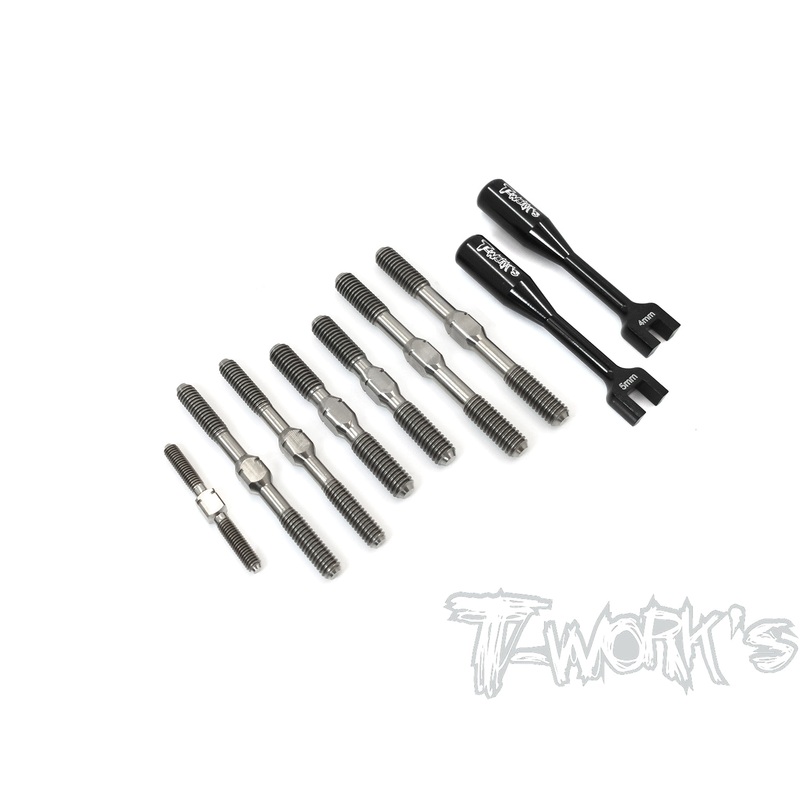 TB-181 64 Titanium Turnbuckle Set ( For TLR 8ight X )