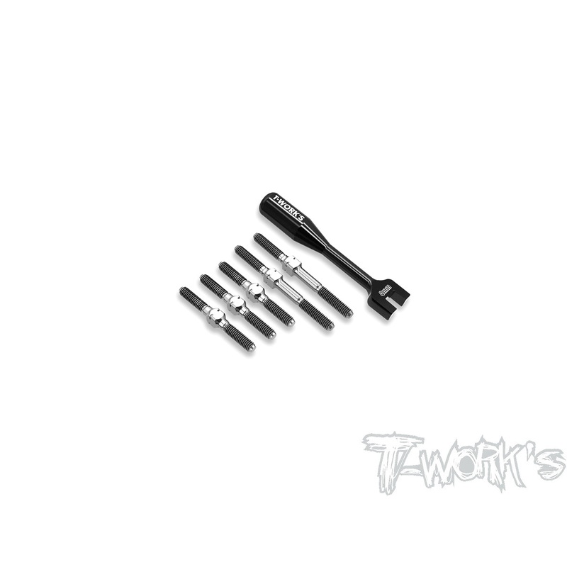 TB-229 64 Titanium Turnbuckle Set ( For Mugen MTC2/MTC2R )