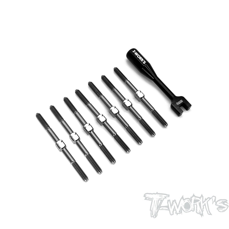 TB-234 64 Titanium Turnbuckle Set ( For Team Associated RC10 B6.3  / B6.4 / B6.4D )