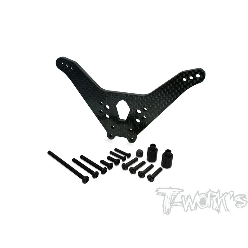 TE-183-XT2'21Graphite Rear Shock Tower ( For Xray XT2'21 / SCX )