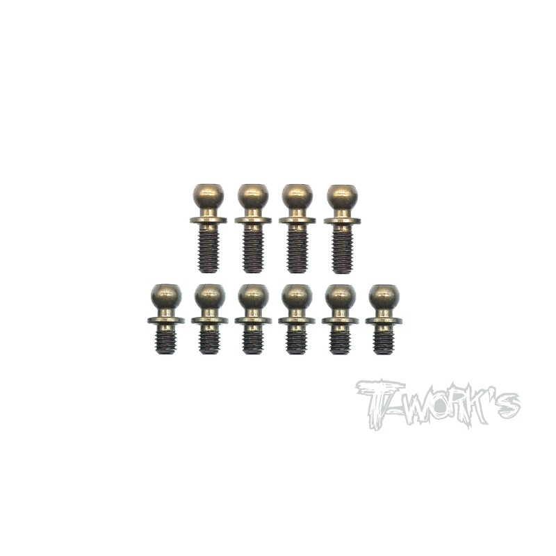 TE-205-X1221  7075-T6 Hard Coated Alum Ball End  ( For Xray X12 2021EU / X12 2021 US )