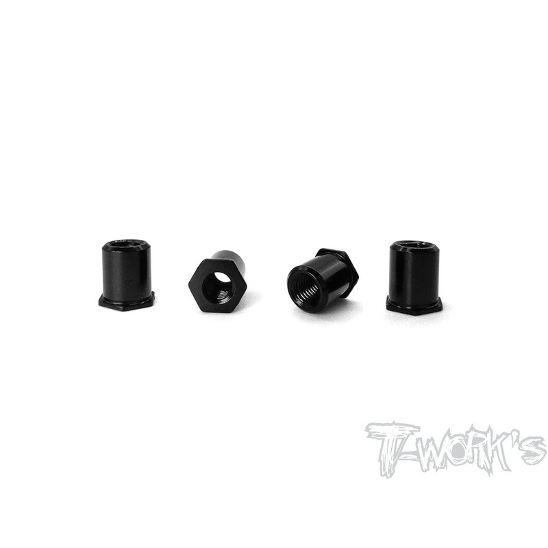 TE-TC01-O Alum. Rocker Arm Post  ( For Tamiya TC-01 ) 4pcs