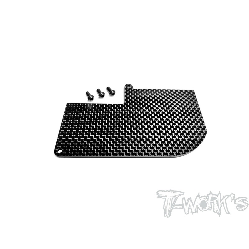 TO-297-35.4 Graphite Reciver Battery Box Plate ( Sworkz 35-4/35-3 )