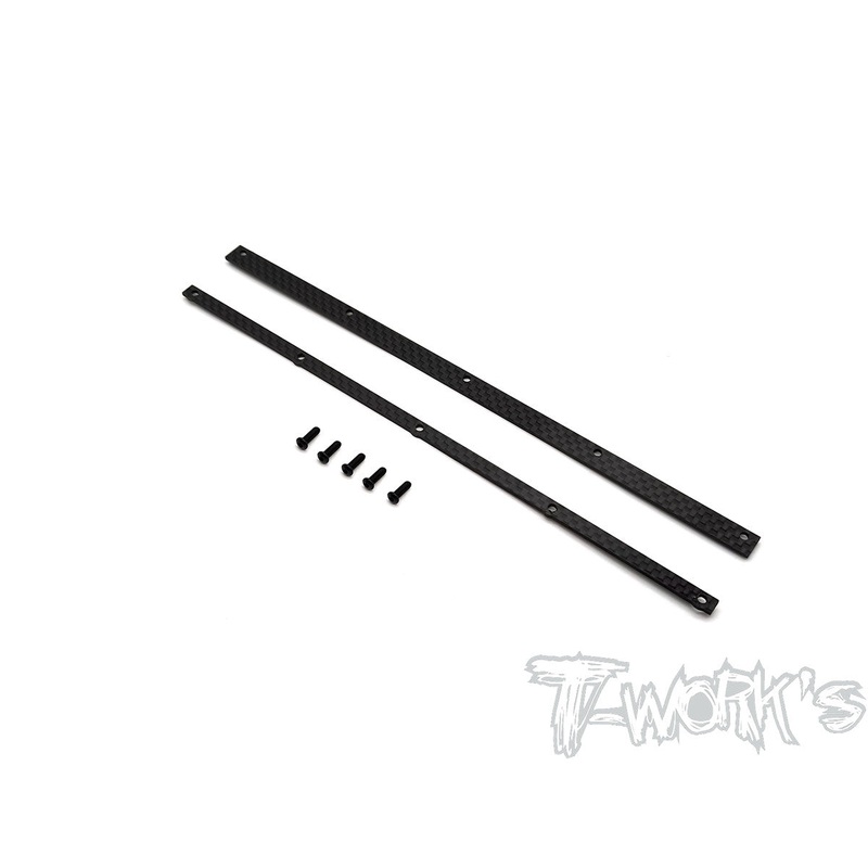 TO-309-TW Graphite 1/8 Buggy Wing Wickerbill ( For T-Work's )