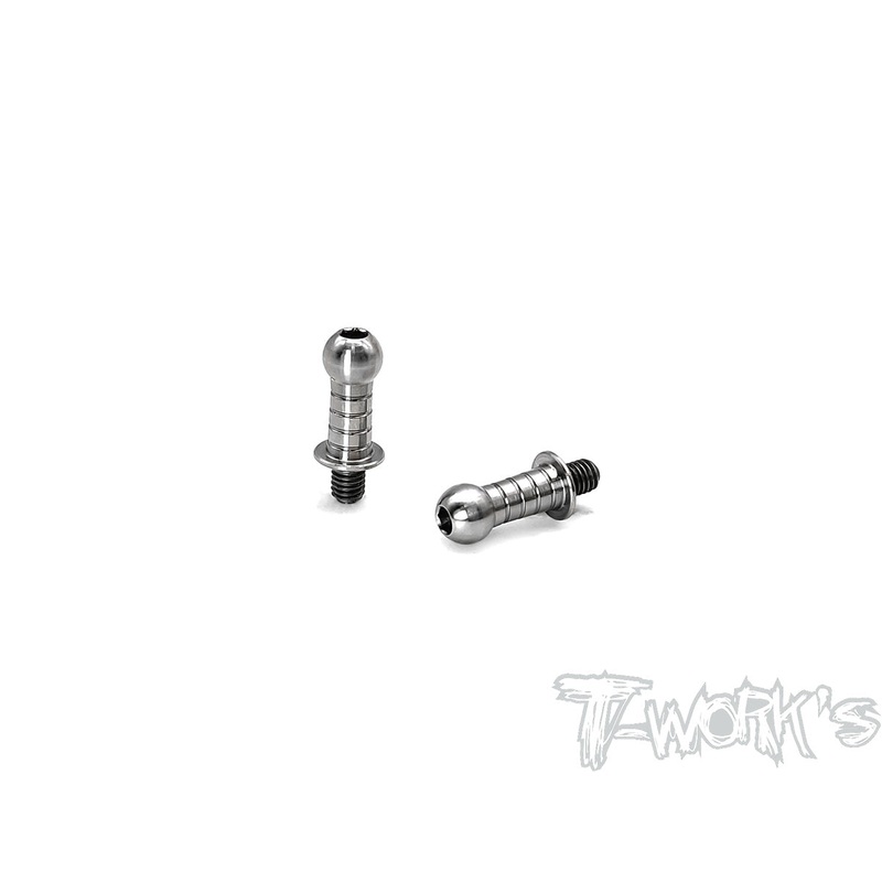 TP-132-D  64 Titanium Antiroll bar Ball ( For Mugen MTC2 ) 2pcs.