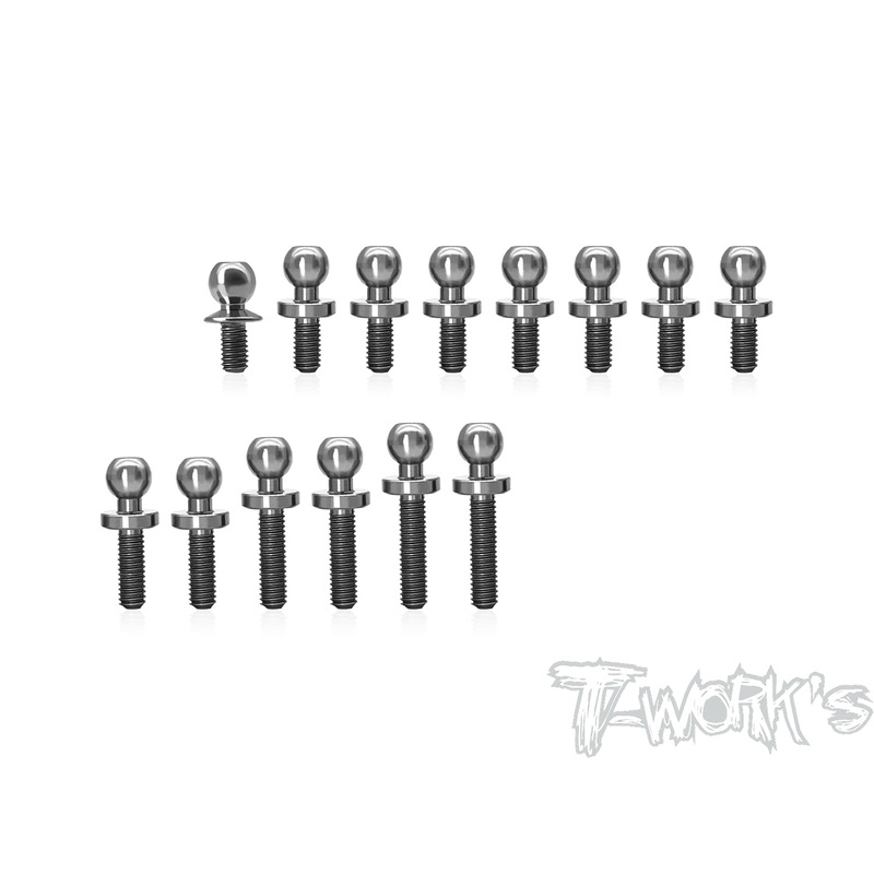 TP-133 64 Titanium Ball End set ( For TLR 22 5.0 DC )