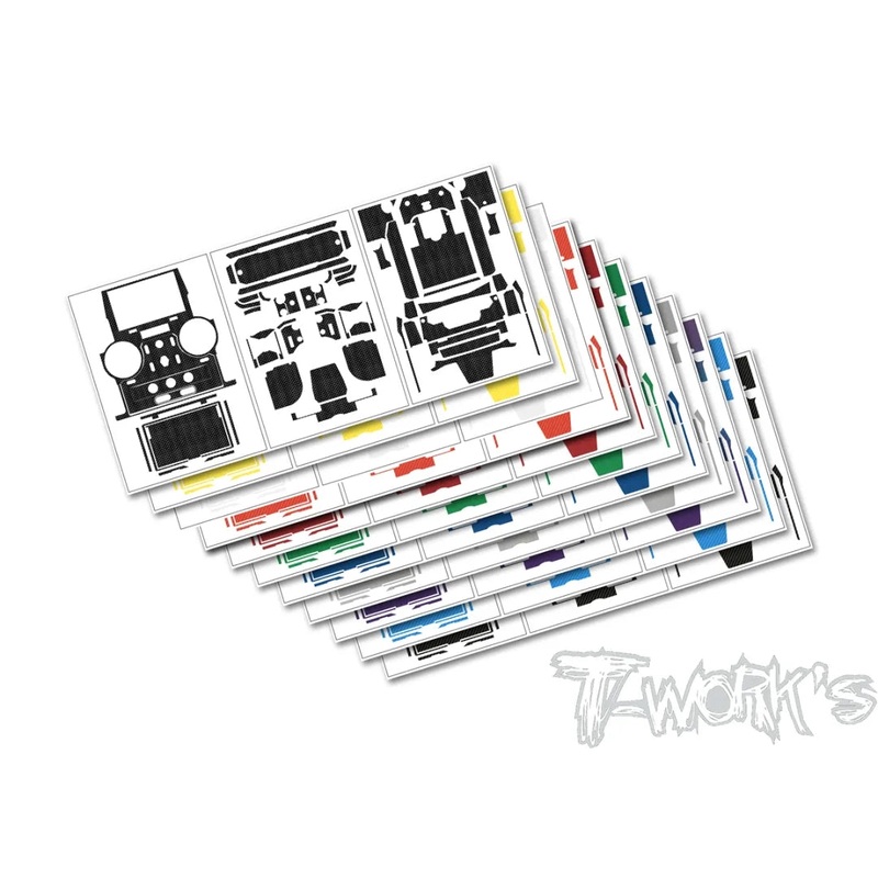 TS-062 3D  Sticker ( For Flysky PL18 )  6colors