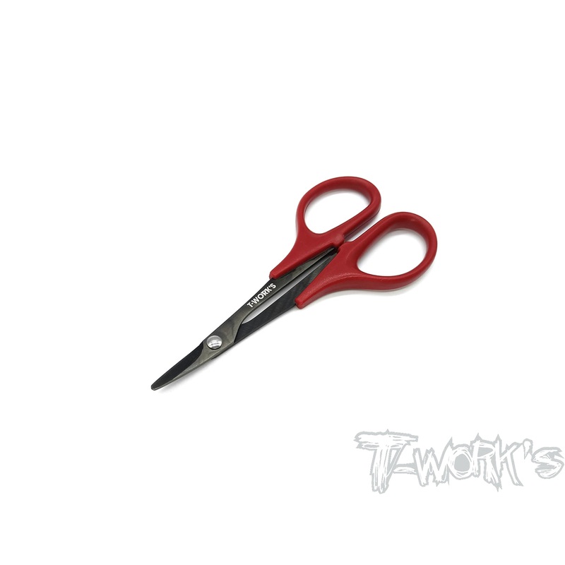 TT-021-BK   Black Titanium Nitride Lexan Curved Scissor
