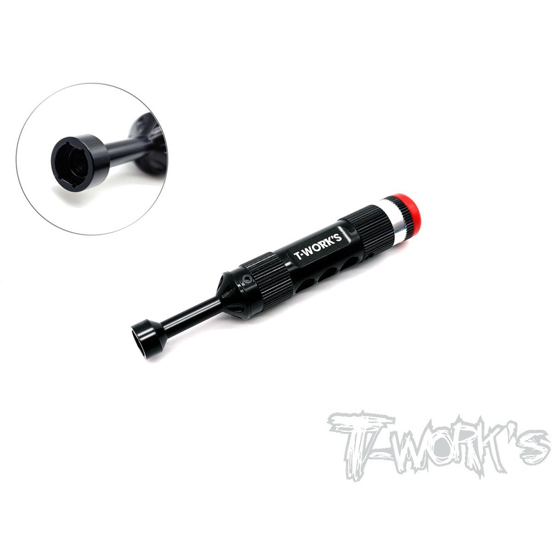 TT-060-MTC2Hard Coated 7075-T6 Mugen MTC2/MTC2R Lower Arm Pivot Insert Nut Driver