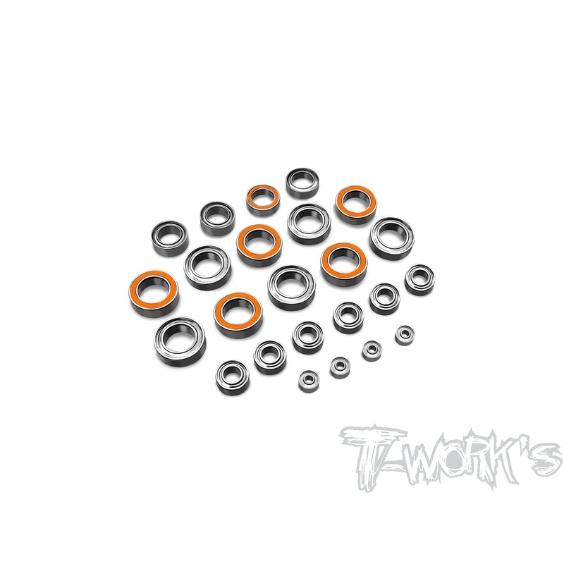 BBS-FT9   Precision Ball Bearing Set  ( For Schumacher FT9 ) 24pcs.