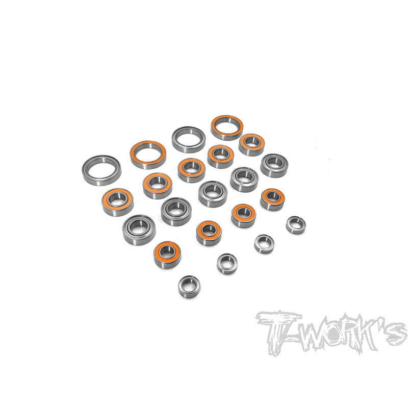 BBS-MBX8RECOPrecision Ball Bearing Set ( For Mugen MBX8R ECO ) 22pcs.