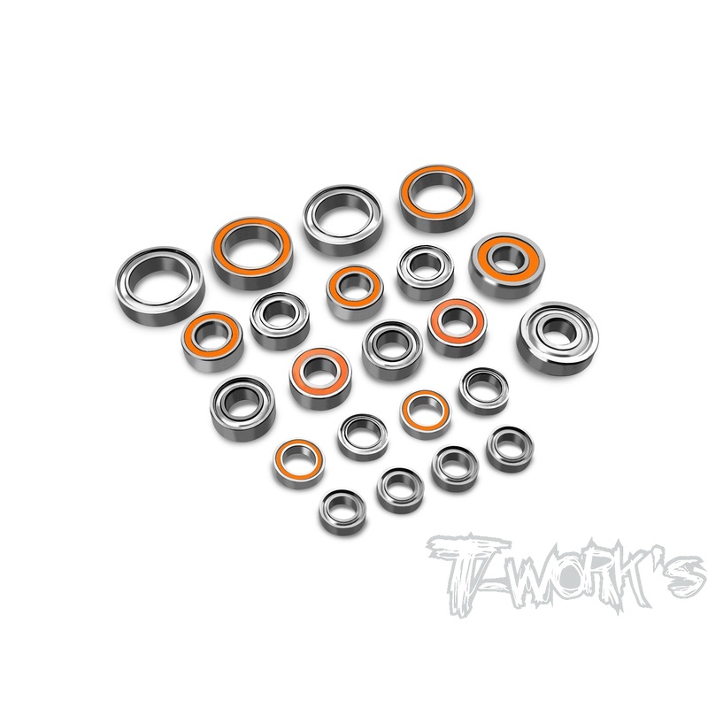 BBS-PRB10R    Precision Ball Bearing Set  ( For PR B10R ) 22pcs.