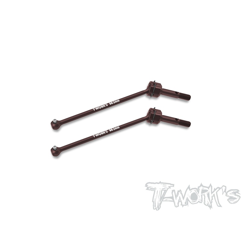 C-14B   Steel F & R CVD Set 60.5mm ( For Team Associated Reflex 14B )  2pcs.