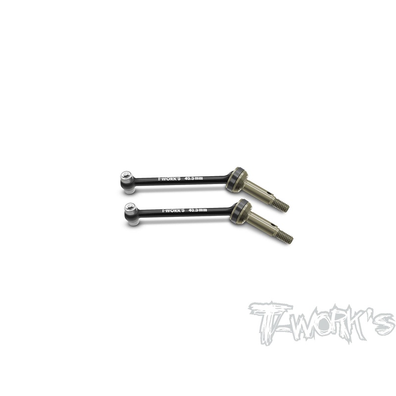 CB-MS1-ACVD BB Drive Shaft Set With Alum Axle 45.5mm ( For Yokomo MS1.0  )  2pcs.