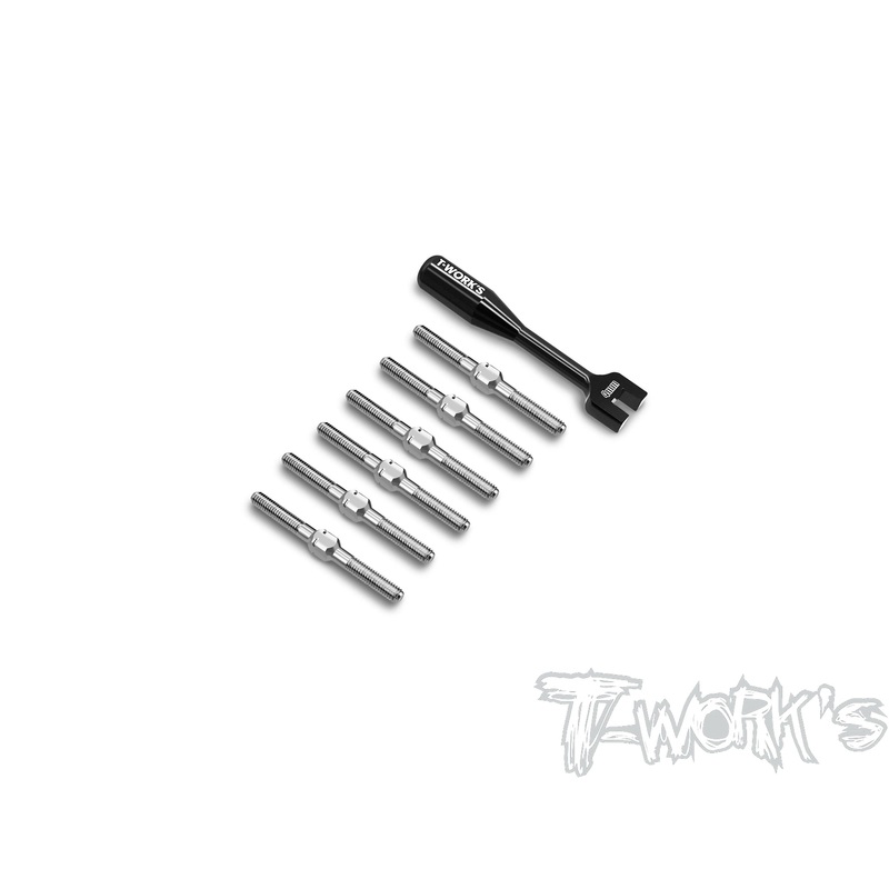 TB-340   64 Titanium Turnbuckle Set( For PR B10R )