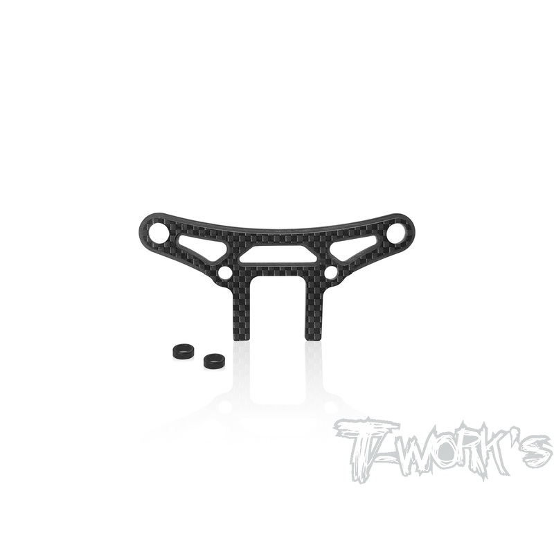 TE-203-X425Graphite Upper Holder For Bumper ( For Xray X4'25 )