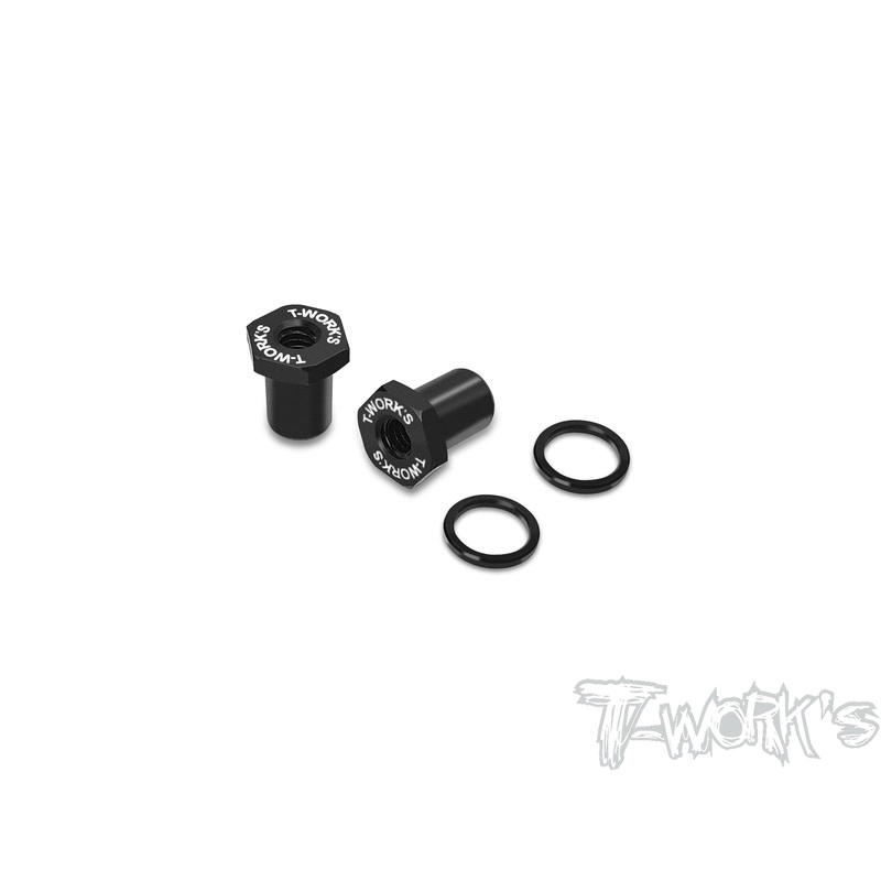 TE-266-E   Alum. Bellcrank Bushing  For Team Associated RC10 4WD