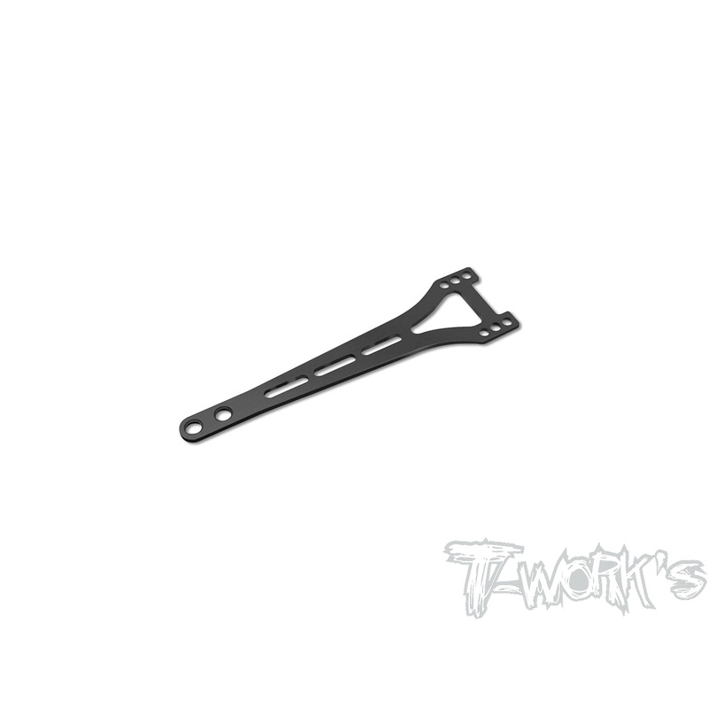 TE-X4-O    Fiber 1.6mm Split Type Rear Upper Deck Ver. 1/2   ( Xray X4'25/24/23 & X4F'24 )