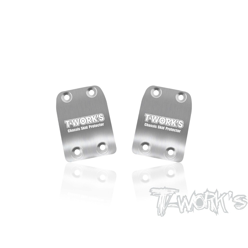 TO-220-XB4'25    Stainless Steel Rear Chassis Skid Protector ( Xray XB4'25 ) 2pcs.