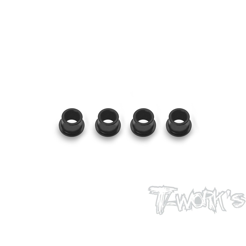 TO-343-A-P1   POM Shock Cap Bushing  (  For Team Associated RC8 B3.1/B3.2/T3.2/T3.2E )