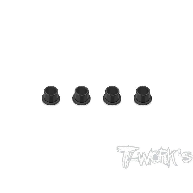 TO-343-T-P1   POM Shock Cap Bushing   (  For TEKNO NB48 / EB48 2.2 )