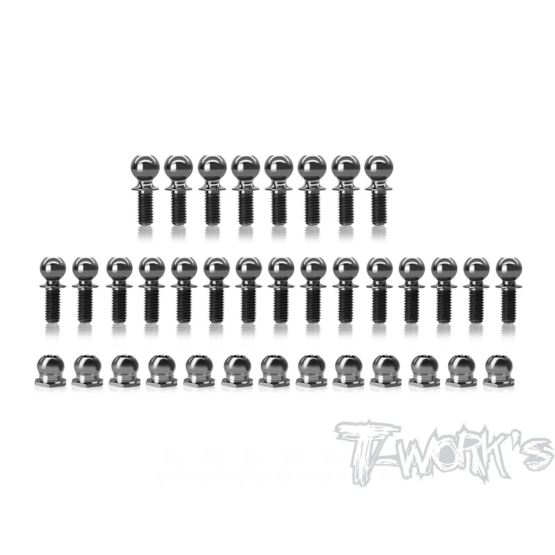 TP-218   64 Titanium Ball End set ( For Awesomatix A800RR )36pcs.