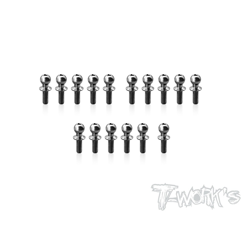 TP-220-14B 64 Titanium Ball End set ( For Team Associated Reflex 14B)16pcs.