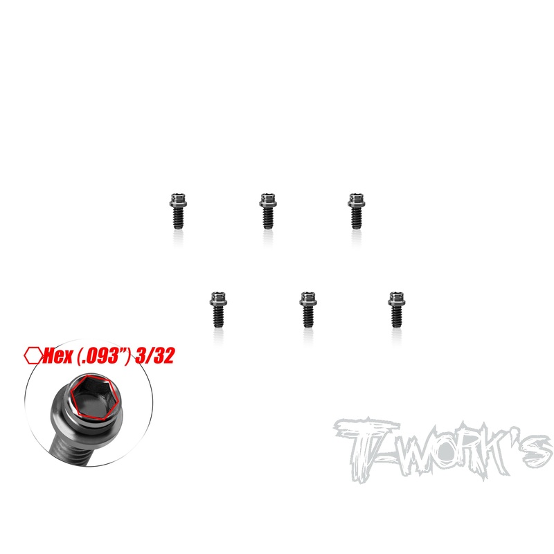 TSS-440H   4/40 Titanium Hex. Socket Head Screw