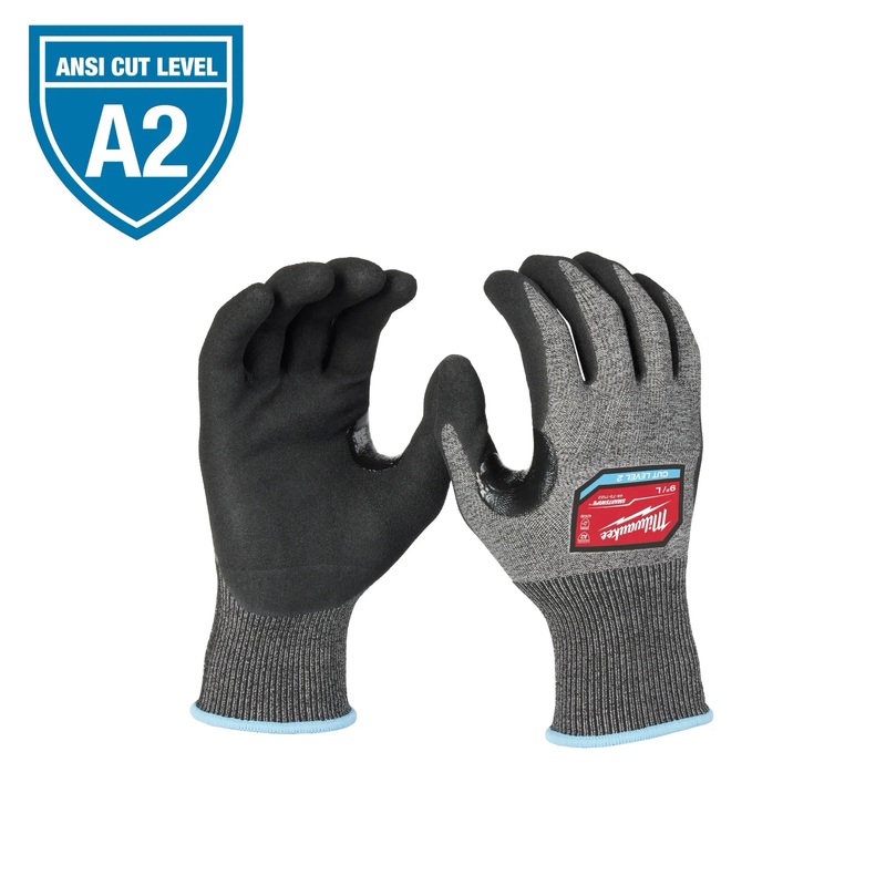 MILWAUKEE Cut Level 2 High-Dexterity Nitrile Dipped Gloves (6 PACK)