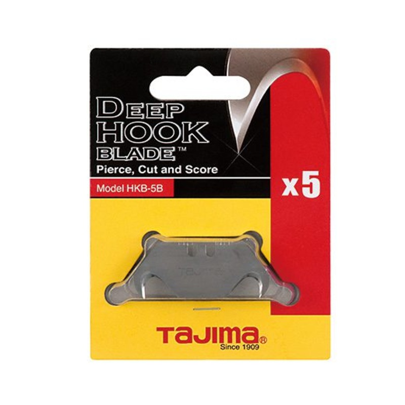 TAJIMA VR-Series DEEP HOOK BLADE Utility Knife Blades (5 PACK)