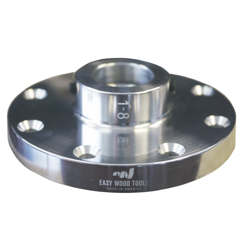 EASY WOOD TOOLS 1" - 8 TPI X 4" Diameter Faceplate