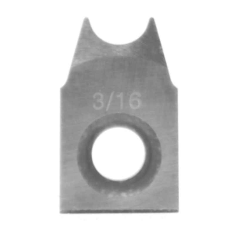 EASY WOOD TOOLS 3/16" Diameter Negative Rake Carbide Beading Cutter