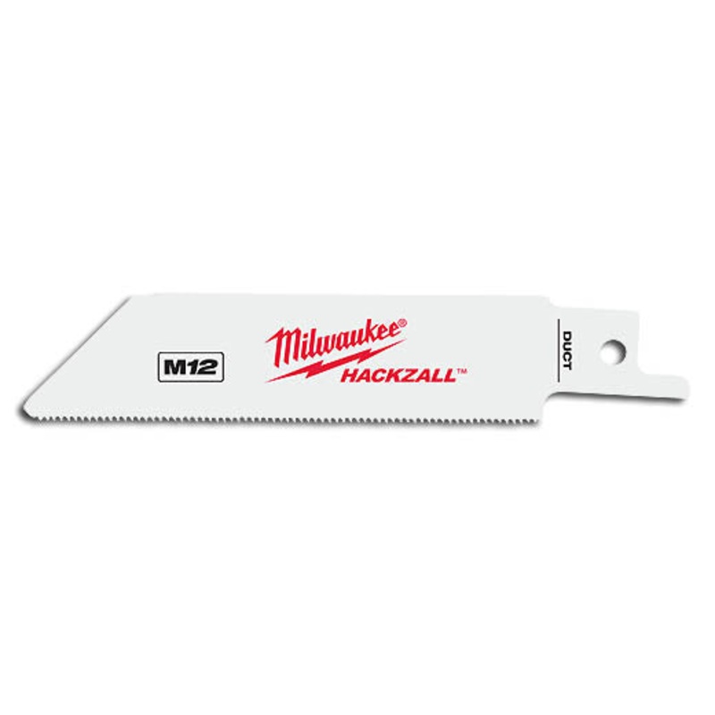 MILWAUKEE 4" HACKZALL Duct / Sheet Metal Blade (5 PACK)