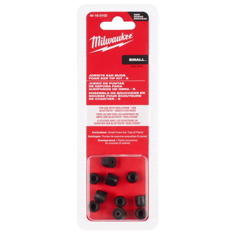 MILWAUKEE Jobsite Ear Buds Ear Tip Kit