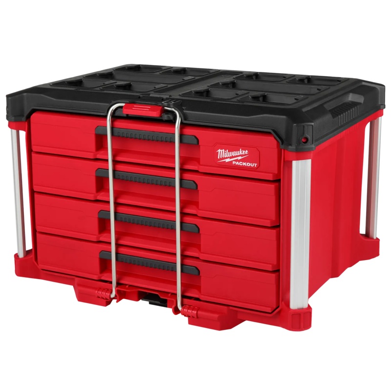 MILWAUKEE PACKOUT 4 Drawer Tool Box