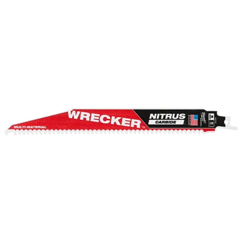 MILWAUKEE 9" 6 TPI The WRECKER w/ NITRUS CARBIDE Blade