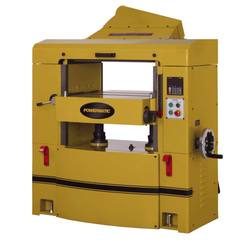 POWERMATIC WP2510 Planer, 15HP 3Ph 460V Helical Head