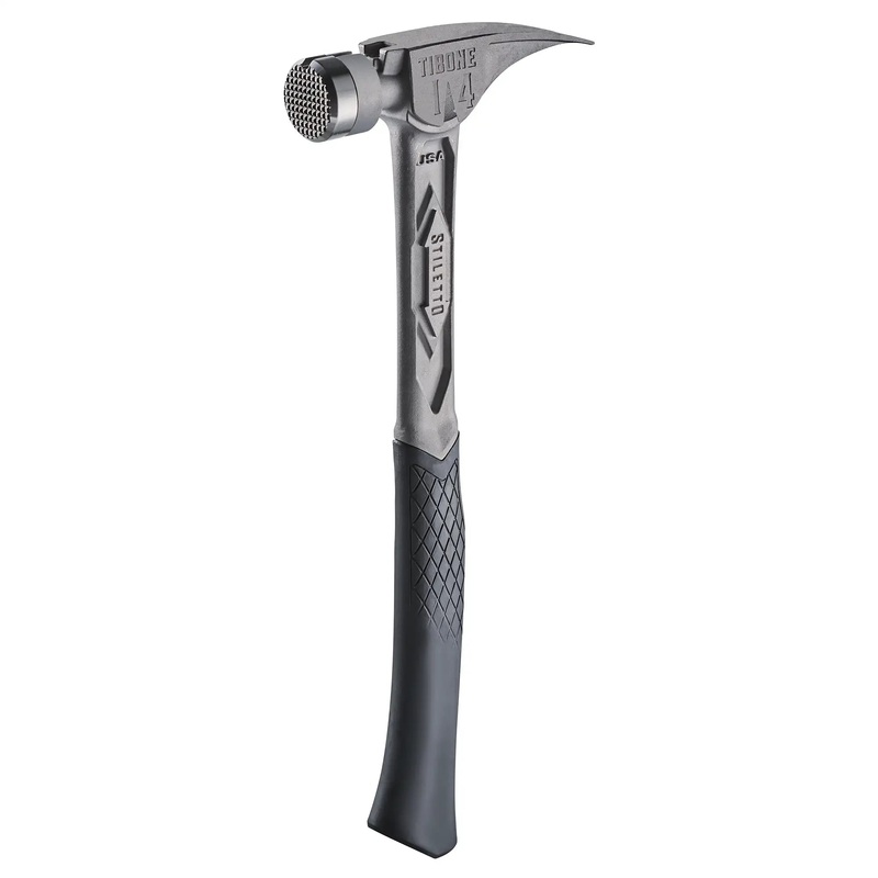 STILETTO 14oz TIBONE Milled/Curved Titanium Hammer