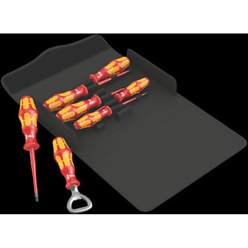 WERA 7 PC. Kraftform 100 iS/7 Set 2 Screwdriver Set Kraftform Plus Series 100